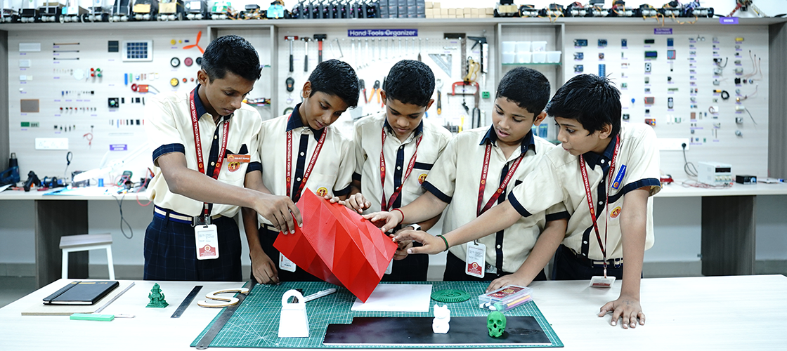 3D-printed architectural model