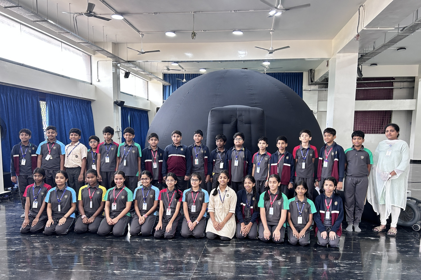 A Journey Through the Cosmos – Planetarium Show at Jubilee Hills Public School, Hyderabad