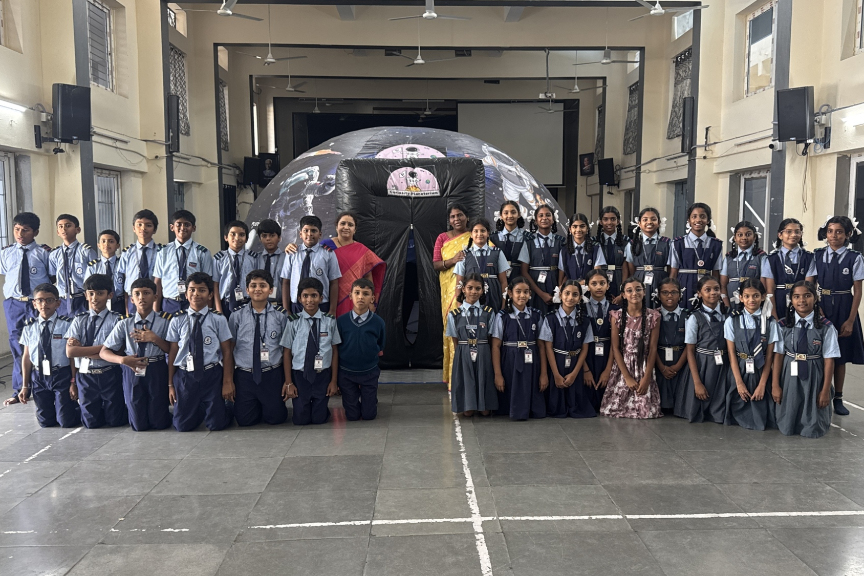 Students Reach for the Stars at St. Joseph School’s Planetarium Show